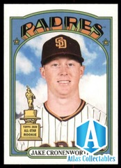 2021 Heritage High Number Base #641 Jake Cronenworth - San Diego Padres